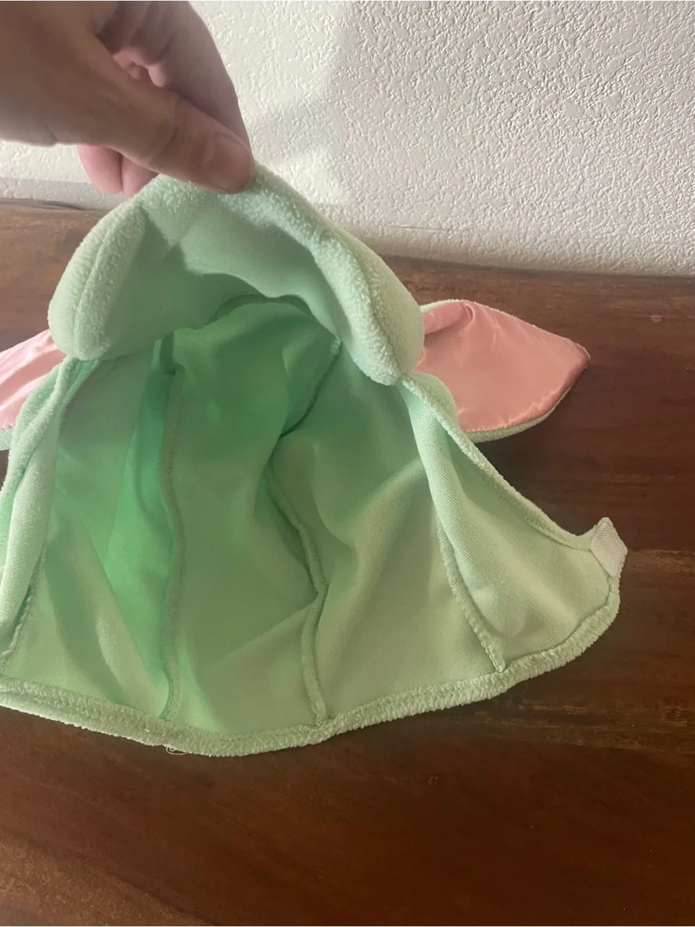 Star Wars Grogu Baby Yoda Youth Hood Hat Costume Cosplay Halloween